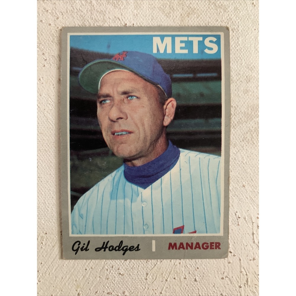 1970 Topps Set-Break #394 Gil Hodges VG